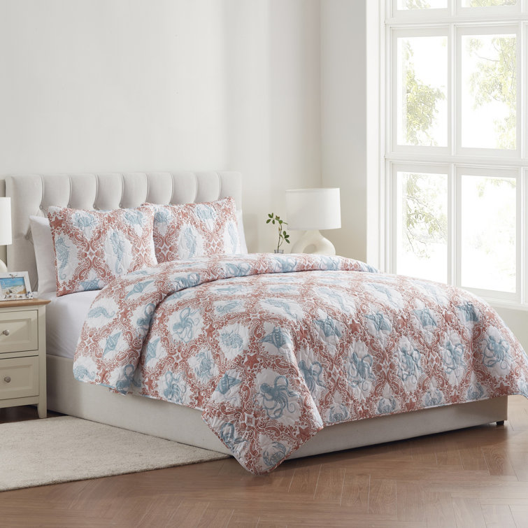 Highland Dunes Aleysha Polyester Sea Life Quilt Set - Wayfair Canada